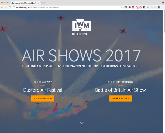 Airshow live page